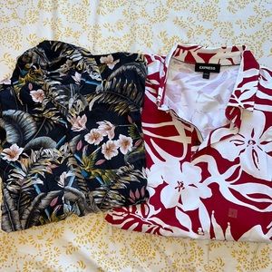 Floral button up bundle